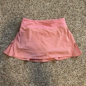 Pink, size 4, lululemon pleated skirt